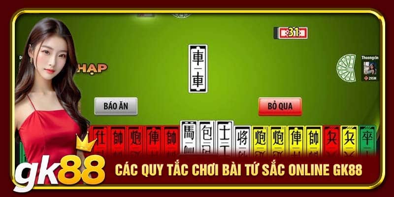 Các quy tắc chơi bài tứ sắc online GK88