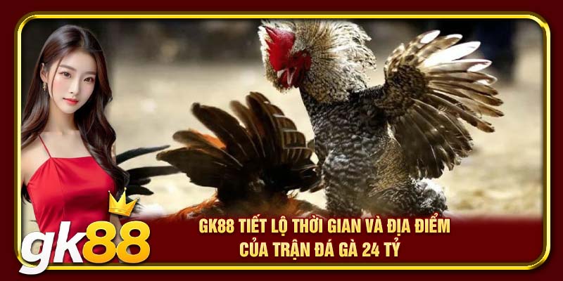 GK88 tiết lộ thời gian và địa điểm của trận đá gà 24 tỷ