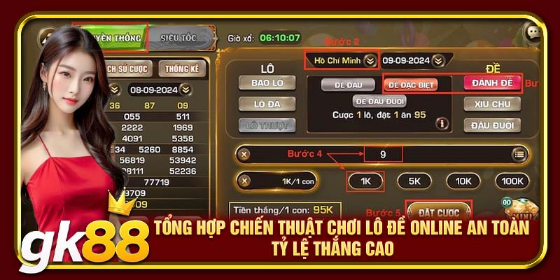 Tổng hợp chiến thuật chơi lô đề online an toàn, tỷ lệ thắng cao